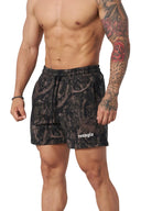 1118 - Tree Camo Cotton Shorts Dark Tree Camo - Unmatched Kicks - YOUNG LA