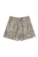 1118 - Tree Camo Cotton Shorts Tan Tree Camo - Unmatched Kicks - YOUNG LA