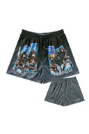 1126 - AOT© x YLA Mesh Shorts Scout Regimen - Unmatched Kicks - YOUNG LA