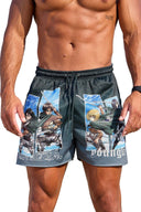 1126 - AOT© x YLA Mesh Shorts Scout Regimen - Unmatched Kicks - YOUNG LA