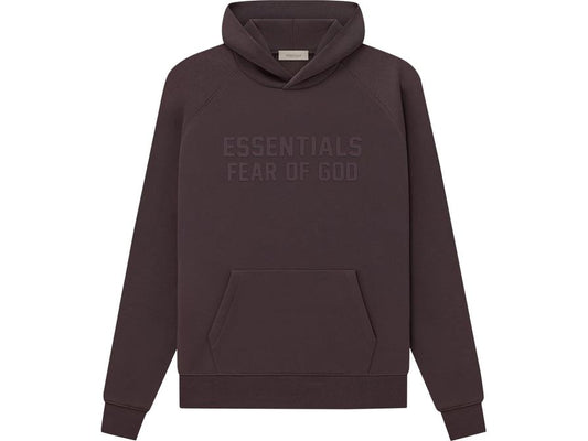 FEAR OF GOD ESSENTIALS HOODIE PLUM