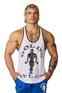3014 - Golds Gym Classic Stringers White