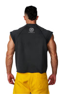 YOUNG LA 5069 - Golds Gym Vintage Cut Offs Black Wash