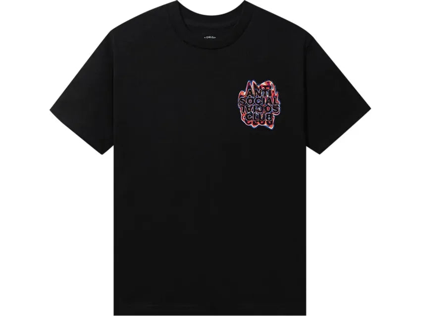 Anti Social Social Club Oil Spill Tee 'Black'