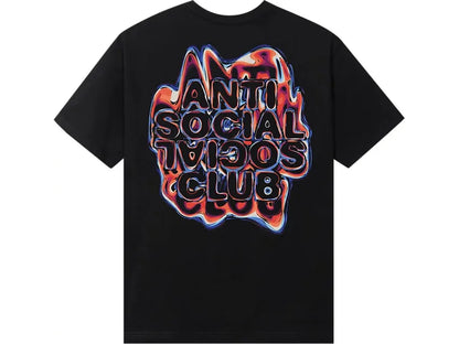 Anti Social Social Club Oil Spill Tee 'Black'