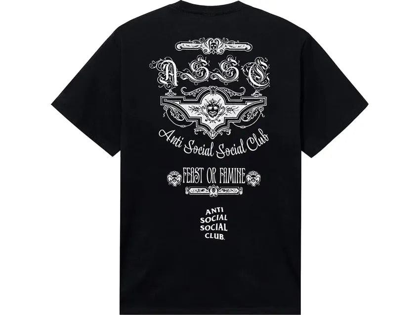 ASSC FEAST OR FAMINE TEE BLACK