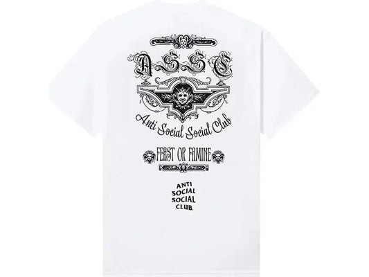 Feast or Famine Tee White