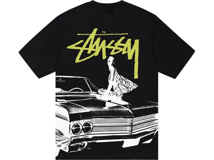 Stussy Beat Crazy Tee 'Black'