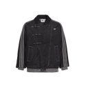 adidas CTT Oversized Chinese Track Top 3.0 Jacket Medium Black Denim