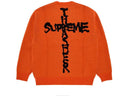 Supreme x Thrasher Sweater 'Orange'