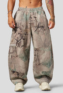 2134 - ICONIC BARREL SWEATS DARK TREE CAMO