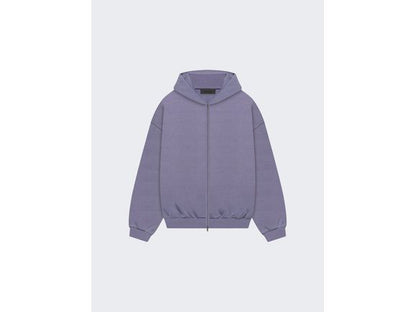 Fear of God Essentials Heavy Fleece Fullzip Hoodie LAVENDER