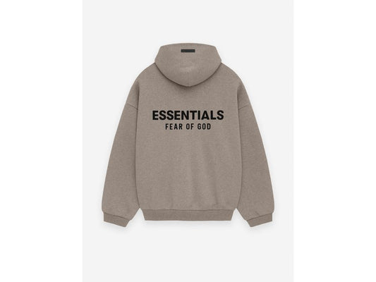 Fear of God Essentials Fleece Hoodie (FW24)Heather Gray