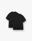2 x Initial Oversized T-Shirt - Black - Unmatched Kicks - REPRESENT