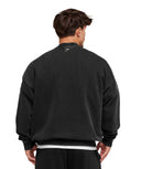 2012 Lifting Club Crew extreme oversized fit Black - Unmatched Kicks - GYMSHARK