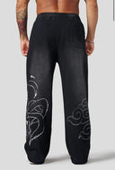 2012 - NARUTO ARTWORK SWEATS BLACK/WHITE - Unmatched Kicks-YOUNG LA
