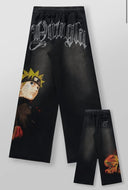 2012 - NARUTO ARTWORK SWEATS NARUTO BLACK/YELLOW - Unmatched Kicks-YOUNG LA