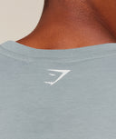 2012 Strength T-Shirt Pebble Denim Grey - Unmatched Kicks - GYMSHARK