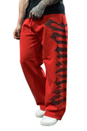 2016 - Revenge Joggers Red Wash - Unmatched Kicks - YOUNG LA