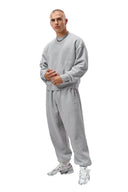 2025 - Comfy Collection - Joggers Heather Grey - Unmatched Kicks - YOUNG LA