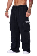 2033 - Heritage Cargo Sweats Black - Unmatched Kicks - YOUNG LA
