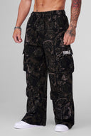2033 - Heritage Cargo Sweats Dark Tree Camo - Unmatched Kicks-YOUNG LA