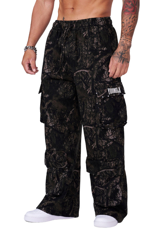 2033 - Heritage Cargo Sweats Dark Tree Camo