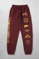 204 - Immortal Killer Joggers Burgundy