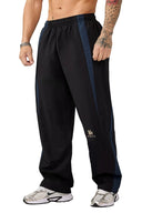 2057 - Fight Week Tracksuit Pants Black/Navy - Unmatched Kicks - YOUNG LA