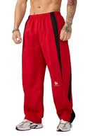 2057 - Fight Week Tracksuit Pants Red/Black - Unmatched Kicks - YOUNG LA
