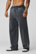 2067 - Elevated Essentials - Baggy Sweats Grey Wash - Unmatched Kicks-YOUNG LA
