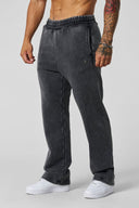 2068 - Elevated Essentials - Straight Sweats Grey Wash - Unmatched Kicks-YOUNG LA