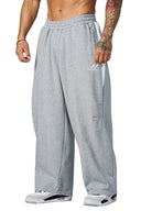 2071 - Baggy Ass Sweats Heather Grey - Unmatched Kicks - YOUNG LA