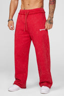 2087 - Stud Sweats Black Wash Red Wash - Unmatched Kicks-YOUNG LA