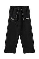 2095 - Tren Twins Hide Ur Legs Sweats Black - Unmatched Kicks - YOUNG LA