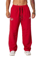 2095 - Tren Twins Hide Ur Legs Sweats Red - Unmatched Kicks - YOUNG LA