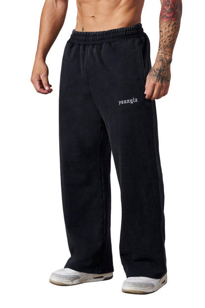 2111 - Classic Baggy Sweats Black Wash