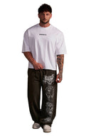 2116 - Dynasty Sweats Black Wash - Unmatched Kicks - YOUNG LA