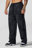 2122 - Eternal Embroidered Sweats All Black - Unmatched Kicks-YOUNG LA