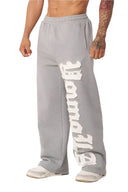 2127 - Big Patch Sweats Heather Grey - Unmatched Kicks - YOUNG LA