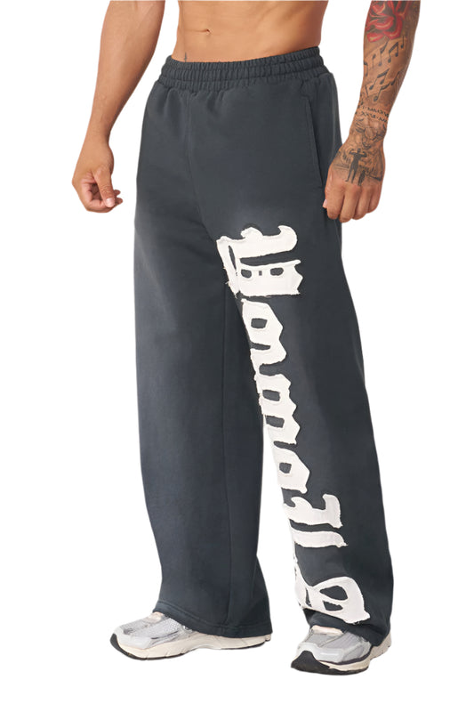 2127 - Big Patch Sweats Teal Wash