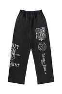 2128 - AOT© x YLA Baggy Joggers Regiment Freedom - Unmatched Kicks - YOUNG LA