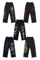 2128 - AOT© x YLA Baggy Joggers Titan at War - Unmatched Kicks - YOUNG LA