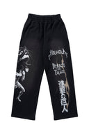 2128 - AOT© x YLA Baggy Joggers Eren Yeager
