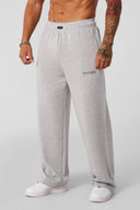2141 - Soft AF No Cuff Sweats Heather Grey