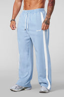 2146 - Classic Stripe Sweats Sky Blue Wash - Unmatched Kicks - YOUNG LA