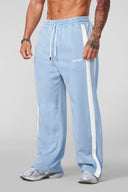 2146 - Classic Stripe Sweats Sky Blue Wash