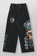 2153 - Demon Slayer: Kimetsu no Yaiba - Sweats Thunder Breathing - Unmatched Kicks-YOUNG LA