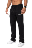 216 Eternal No Cuff Sweats Black Wash - Unmatched Kicks - YOUNG LA