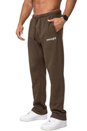 216 Eternal No Cuff Sweats Brown Wash - Unmatched Kicks - YOUNG LA